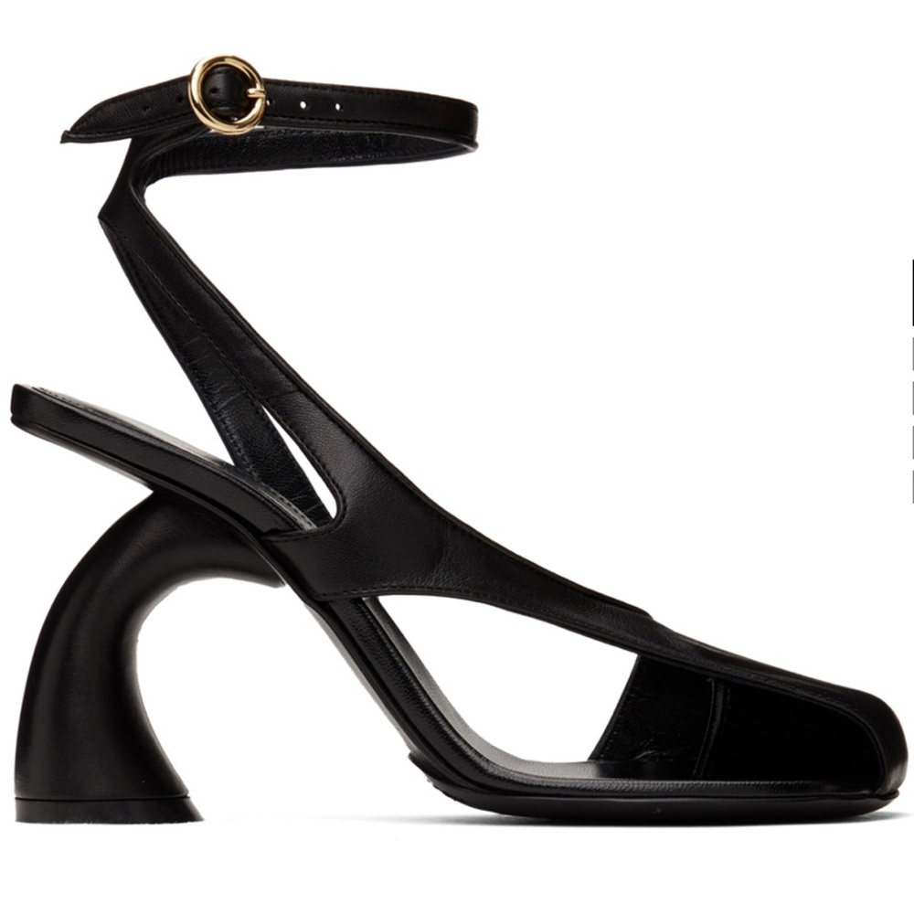 Dries Van Noten Asymmetrical Cut Out heels
